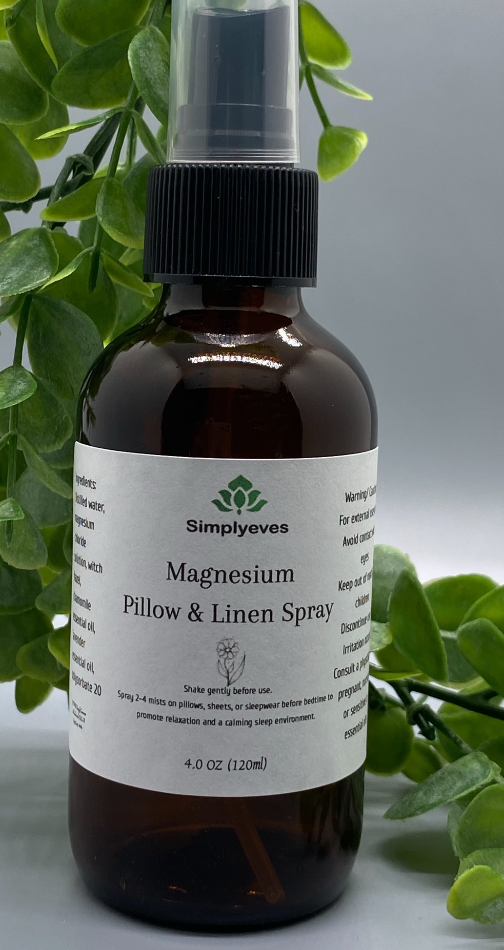 Magnesium Pillow & Linen Spray (Sweet Dreams)