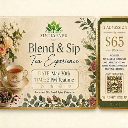 SimplyEves Blend & Sip Tea Experience